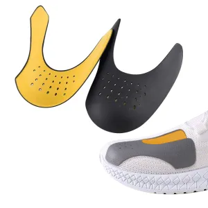Shoe Creases Protector Anti-Wrinkle Shoe Protectors Shoe Guards Black and Yellow