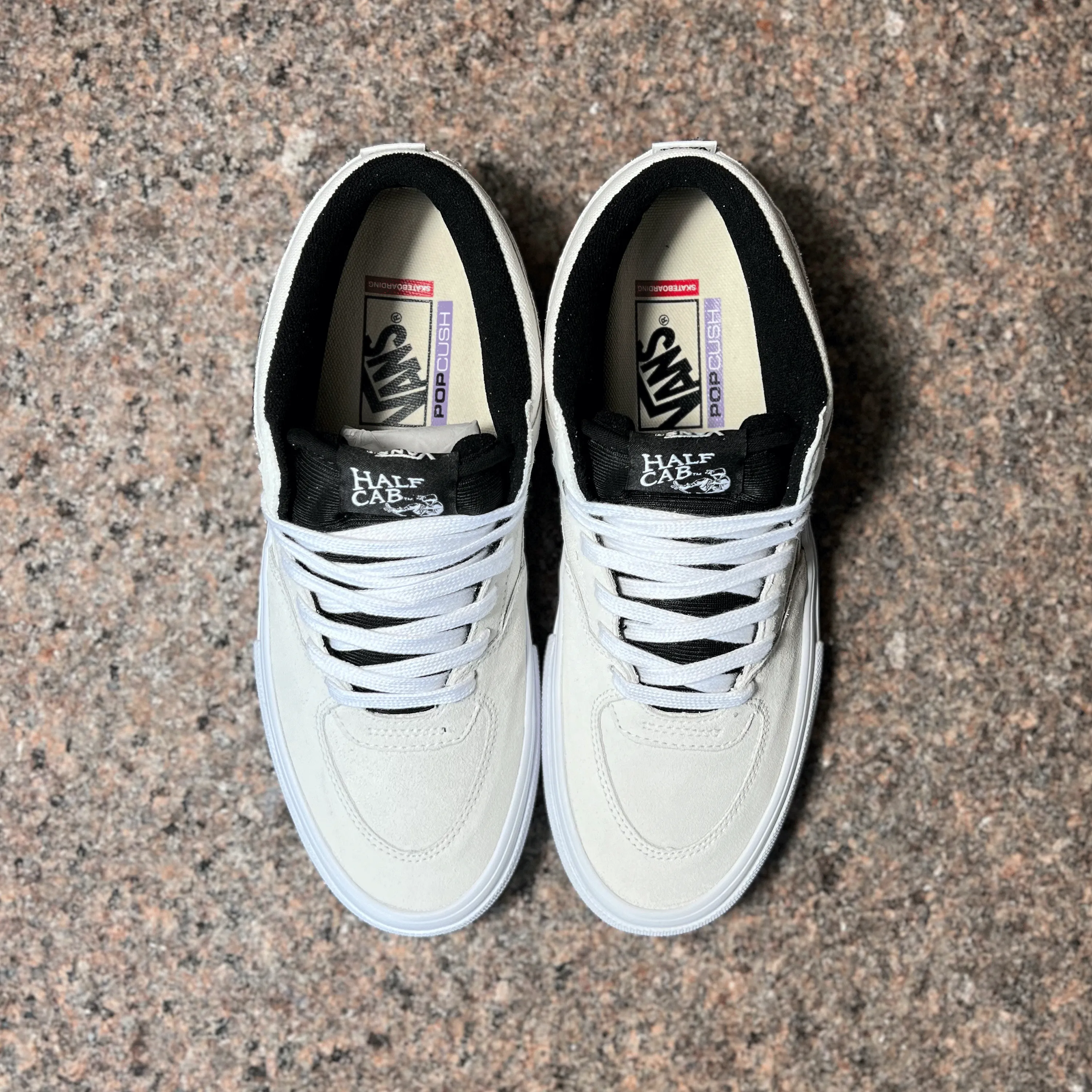 SKATE HALF CAB - WHITE/BLACK