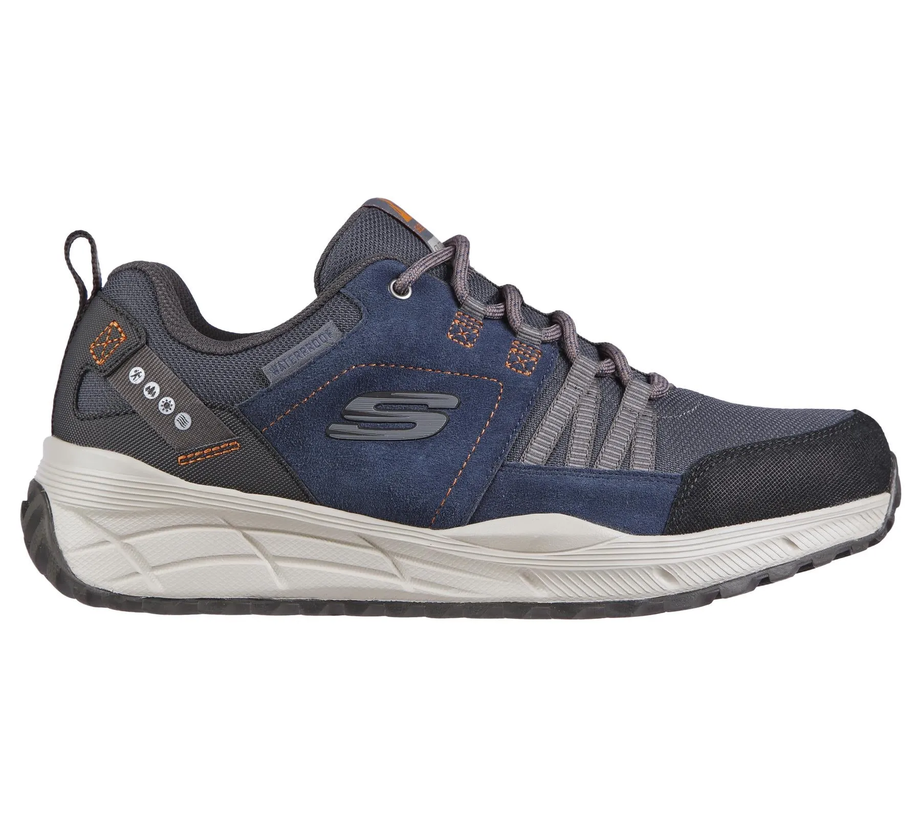 Skechers Men's Equalizer 4.0 Trail Kandala Sneaker shoes in Navy in UK 6 to UK 13
