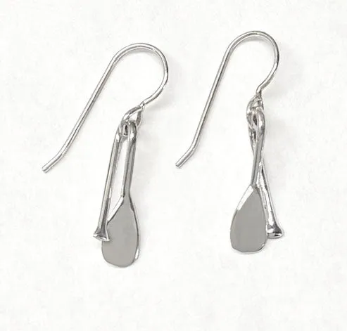Small Looped SUP Paddle Board Dangle Earrings