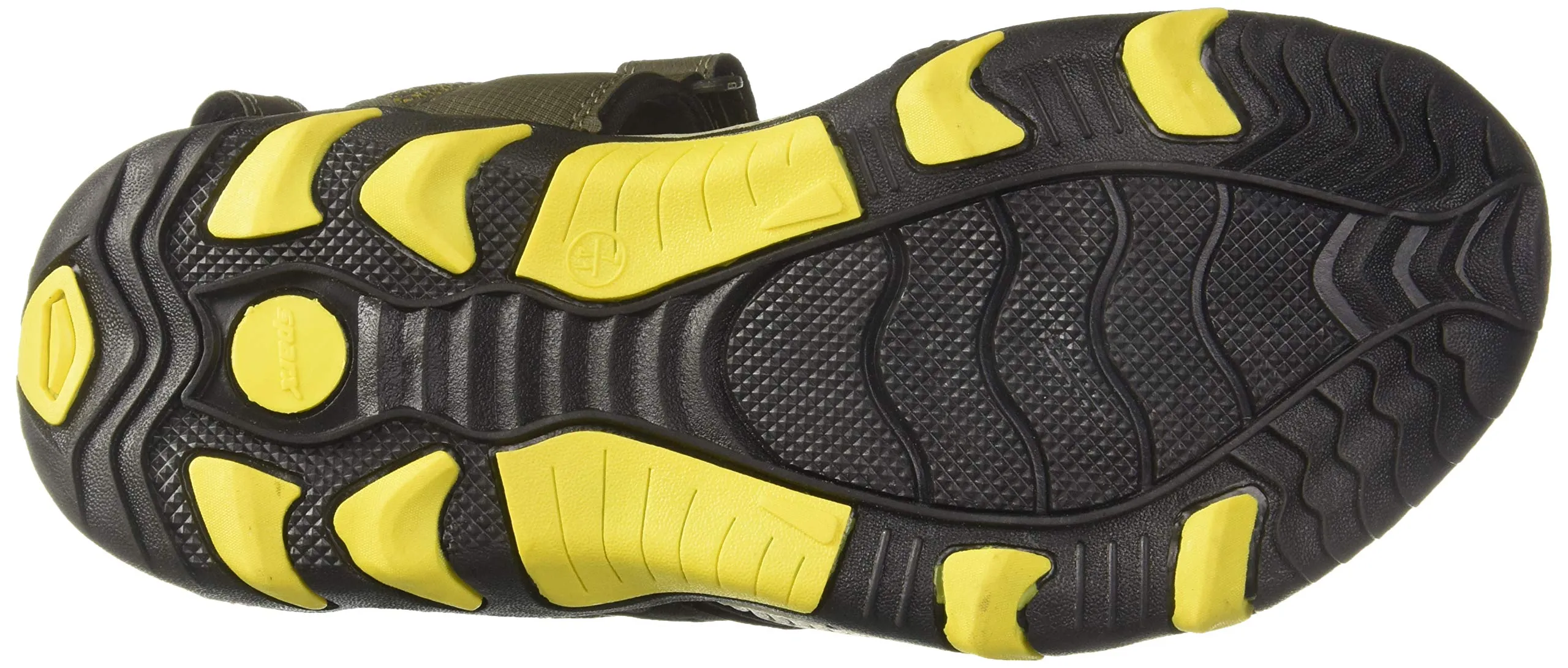 SPARX mens SS 485 | Latest, Daily Use, Stylish Floaters | Yellow Sport Sandal - 10 UK (SS 485)