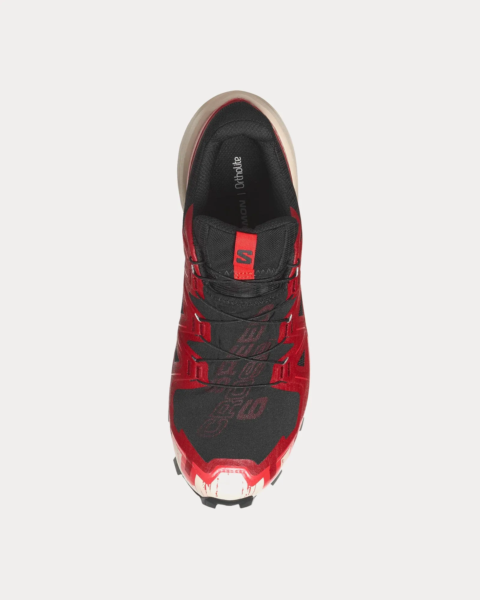 Speedcross 6 Gore-Tex Black / Red Dalhia / Poppy Red Running Shoes