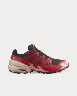 Speedcross 6 Gore-Tex Black / Red Dalhia / Poppy Red Running Shoes