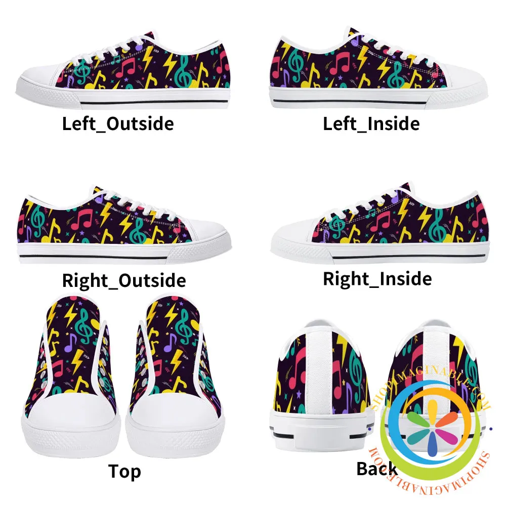 The RockStar Ladies Low Top Canvas Shoes