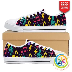The RockStar Ladies Low Top Canvas Shoes