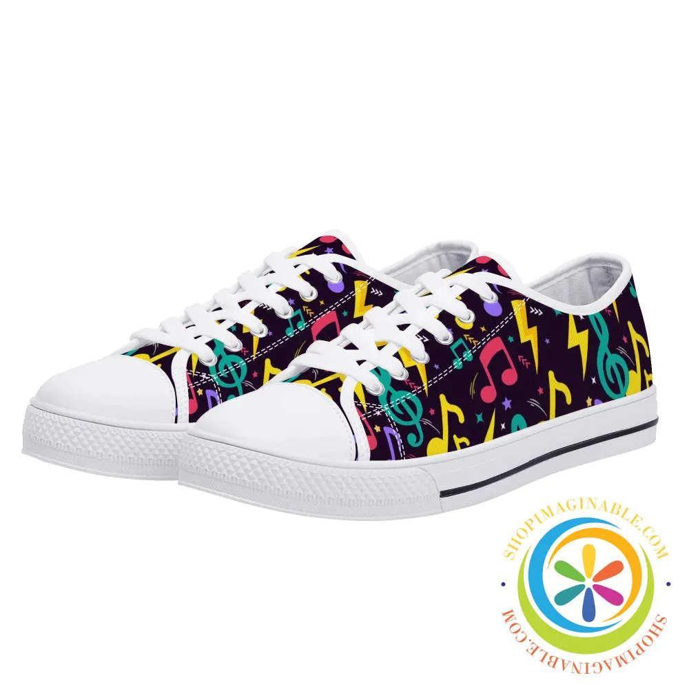 The RockStar Ladies Low Top Canvas Shoes