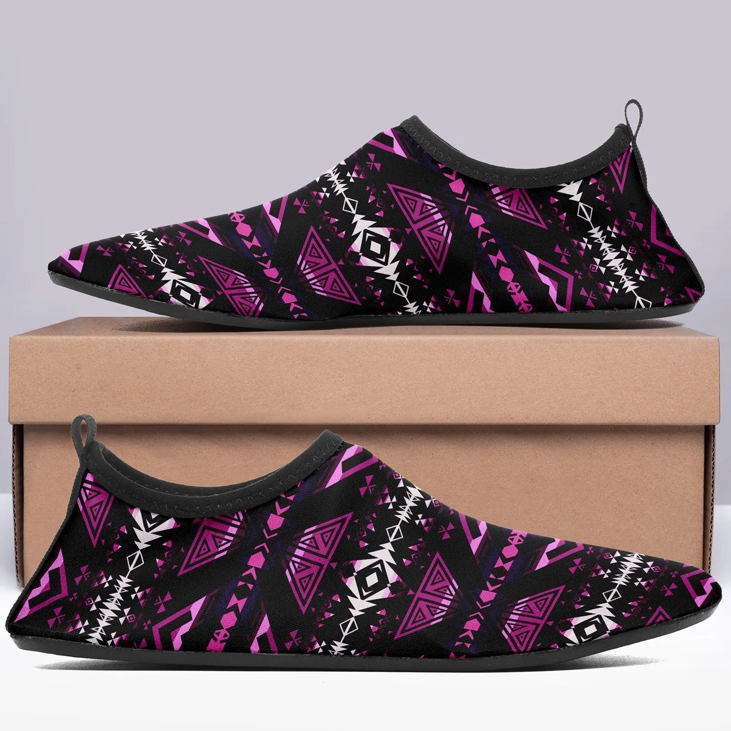 Upstream Expedition Moonlight Shadows Sockamoccs Kid's Sockamoccs Slip On Shoes