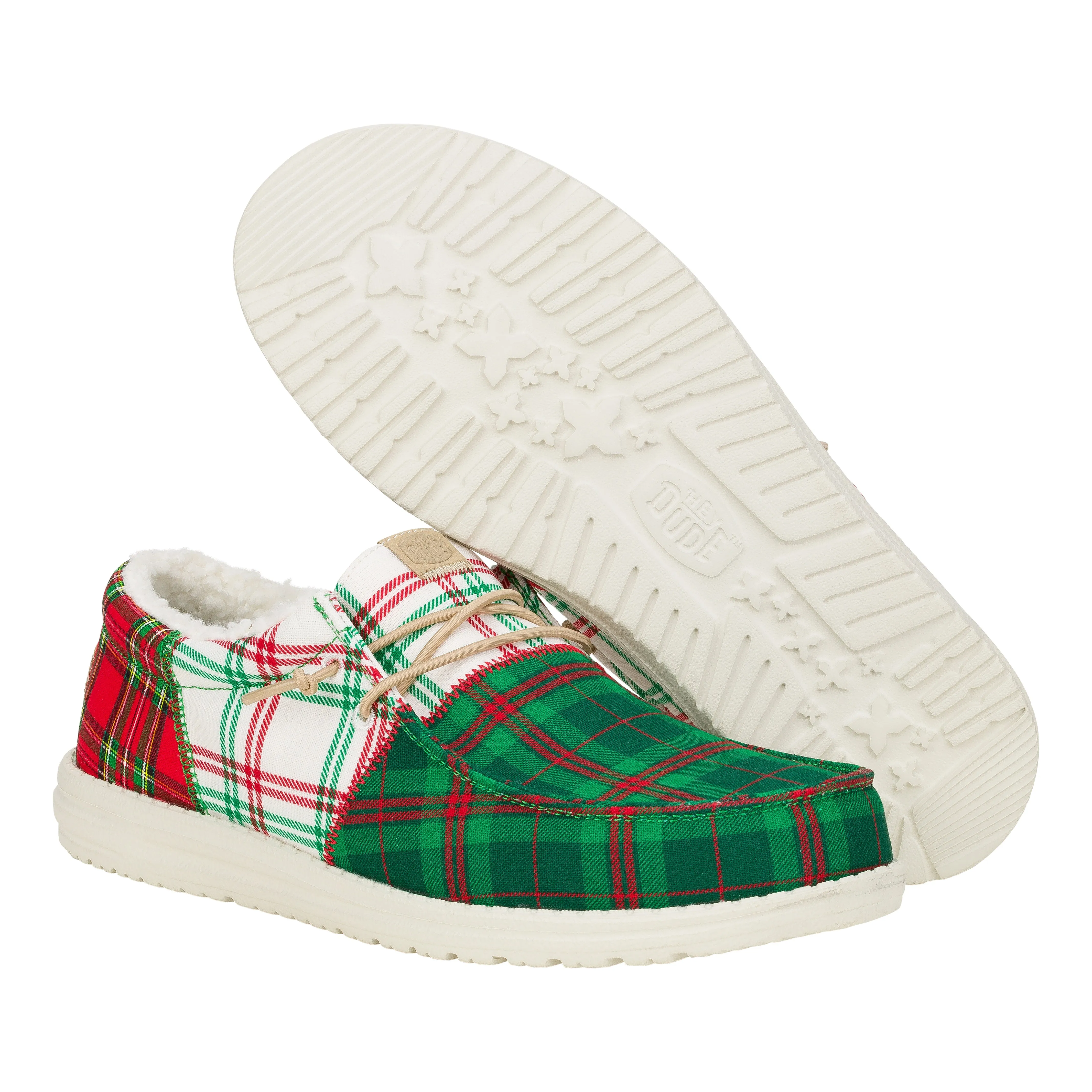 Wally Tri Tartan Plaid - Green/White/Red