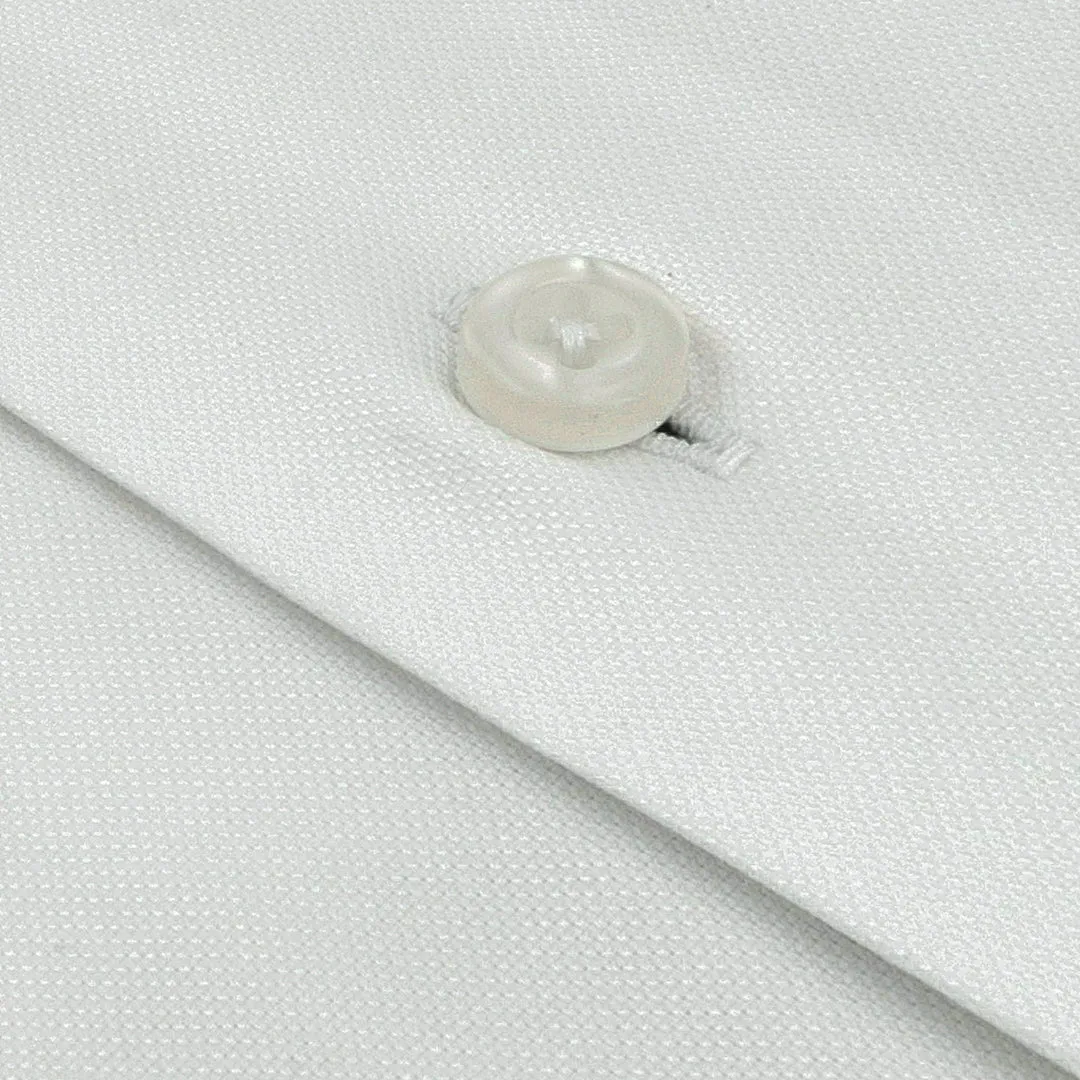 White Tri-Band Inlay Sports Collection Formal Shirt OL-158