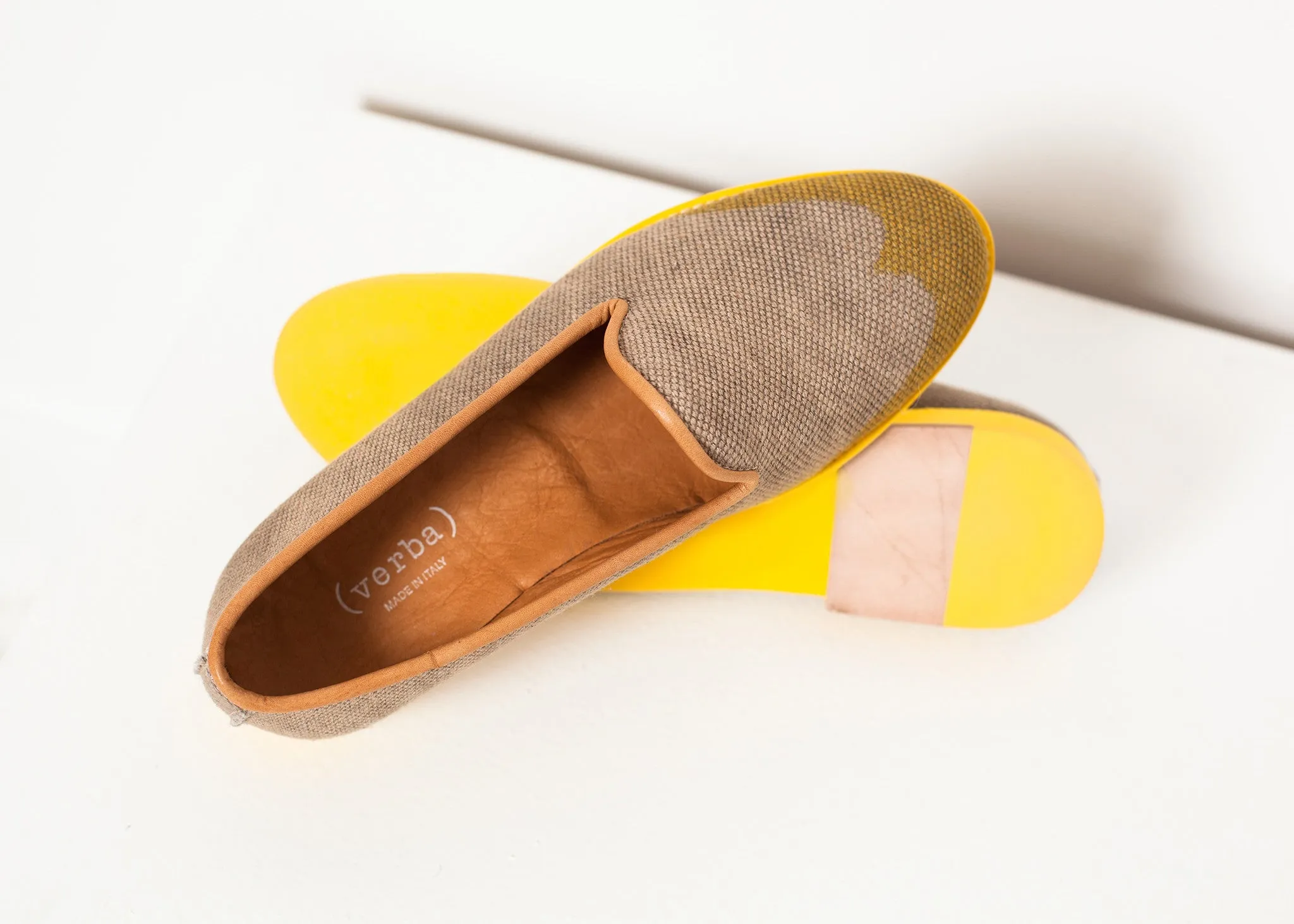 Wingtip Loafer in Yellow - More Choice