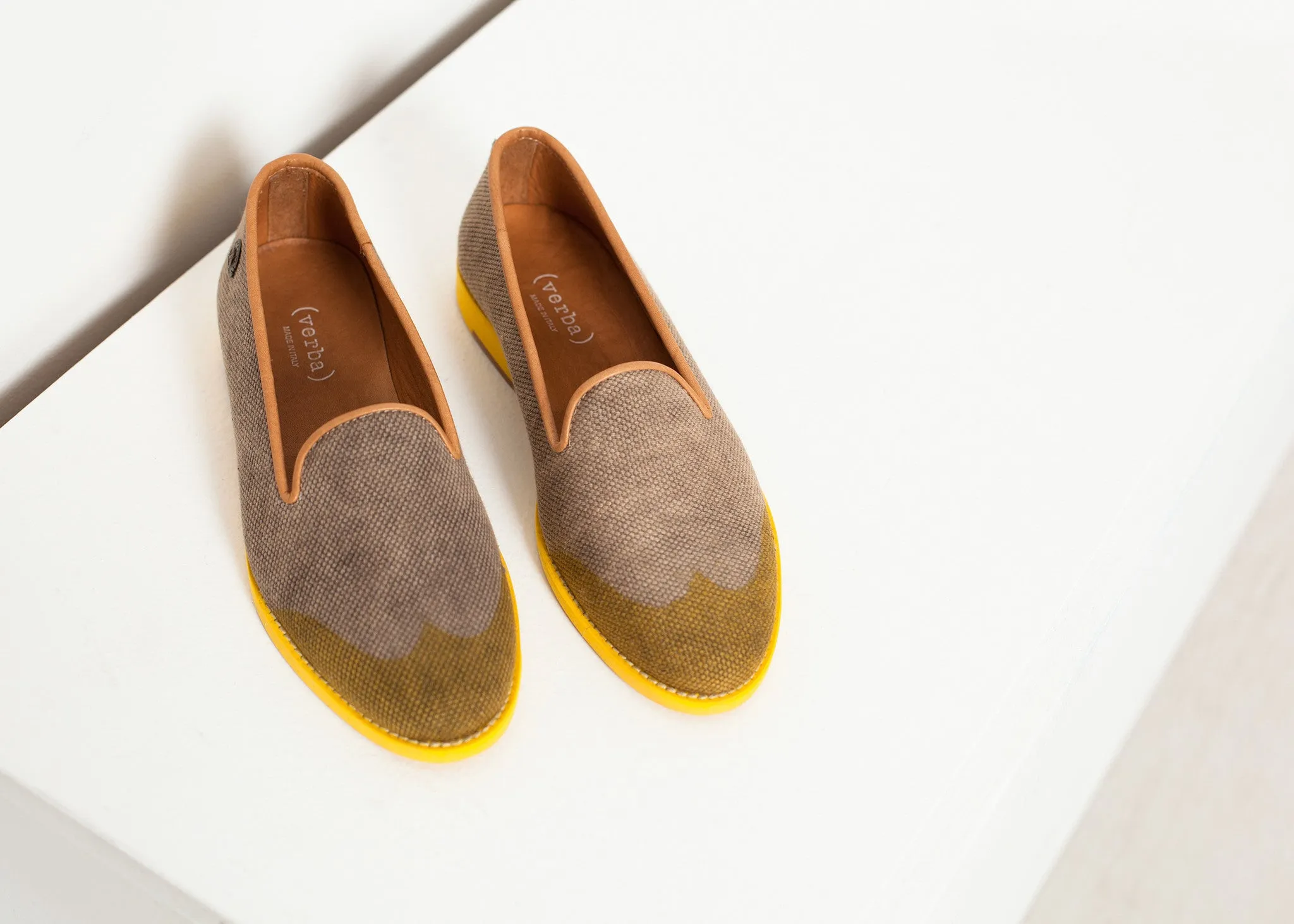 Wingtip Loafer in Yellow - More Choice