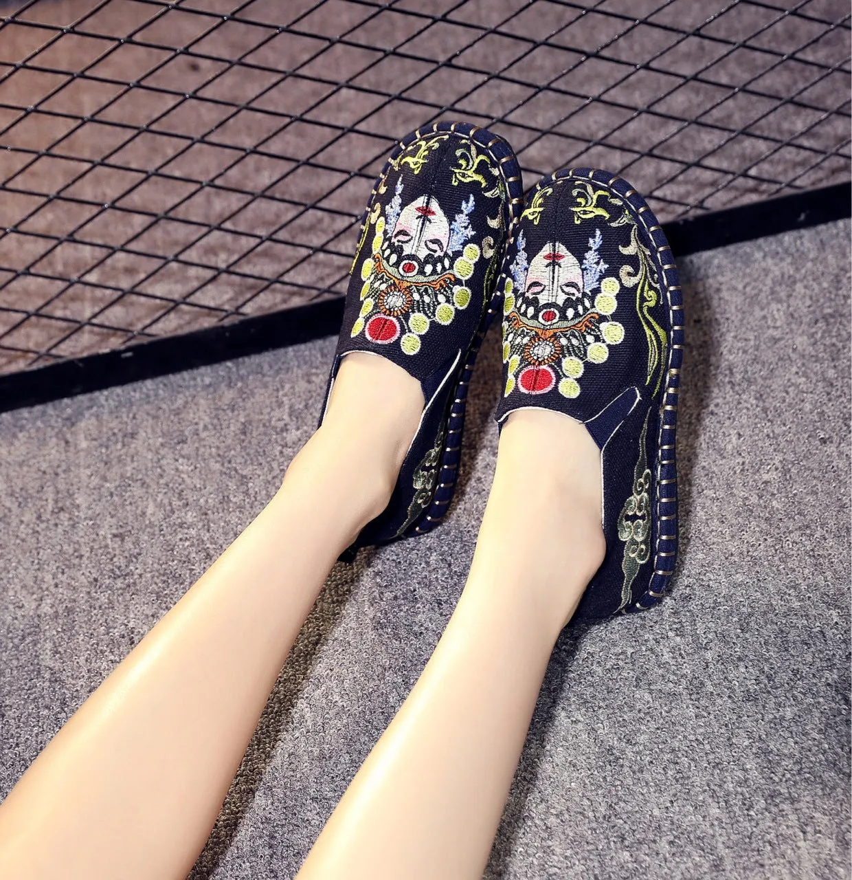 Women's & Men's Cotton Linen Strong Cloth Soles Leisure Small Canvas Shoes