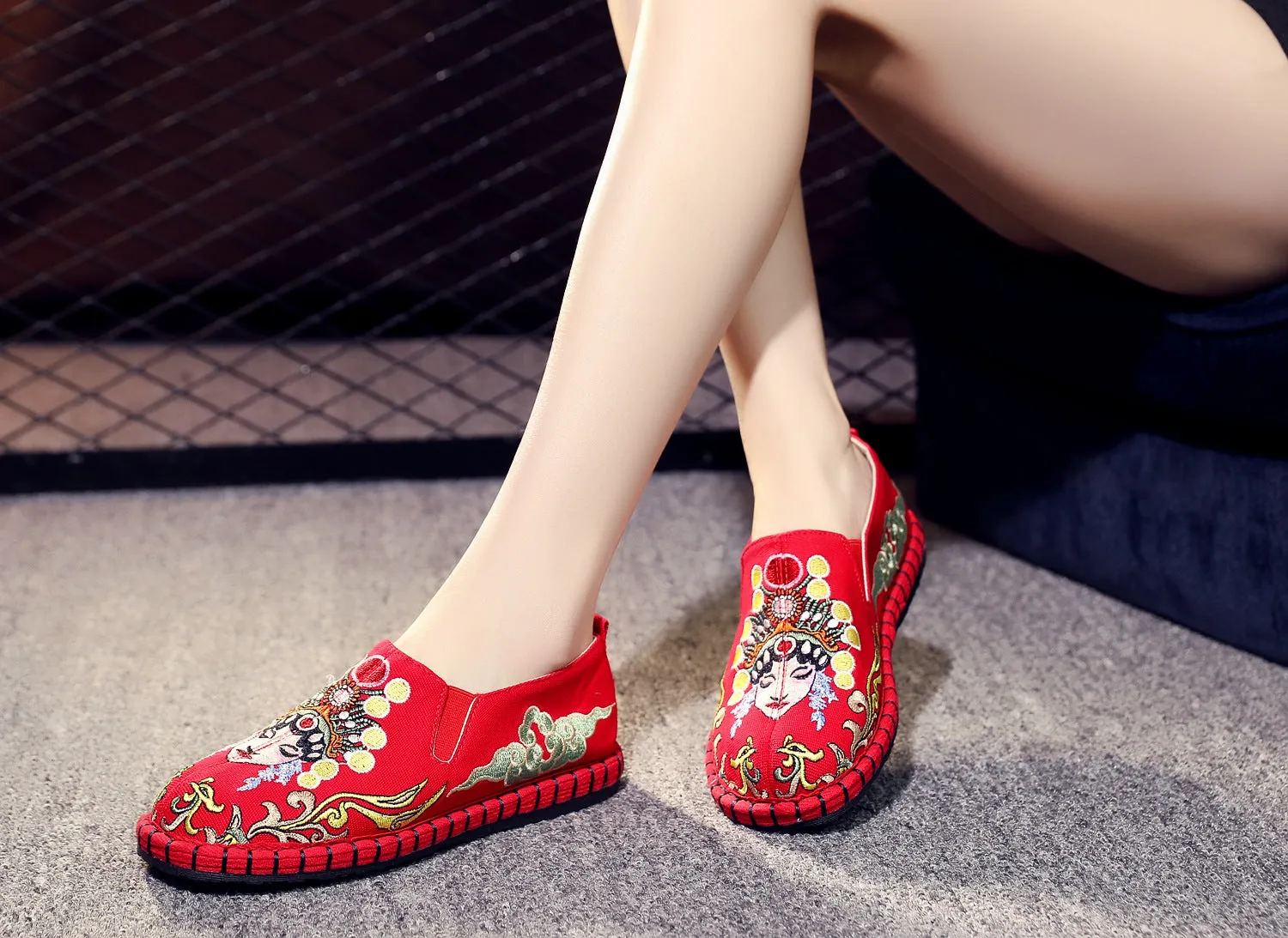 Women's & Men's Cotton Linen Strong Cloth Soles Leisure Small Canvas Shoes
