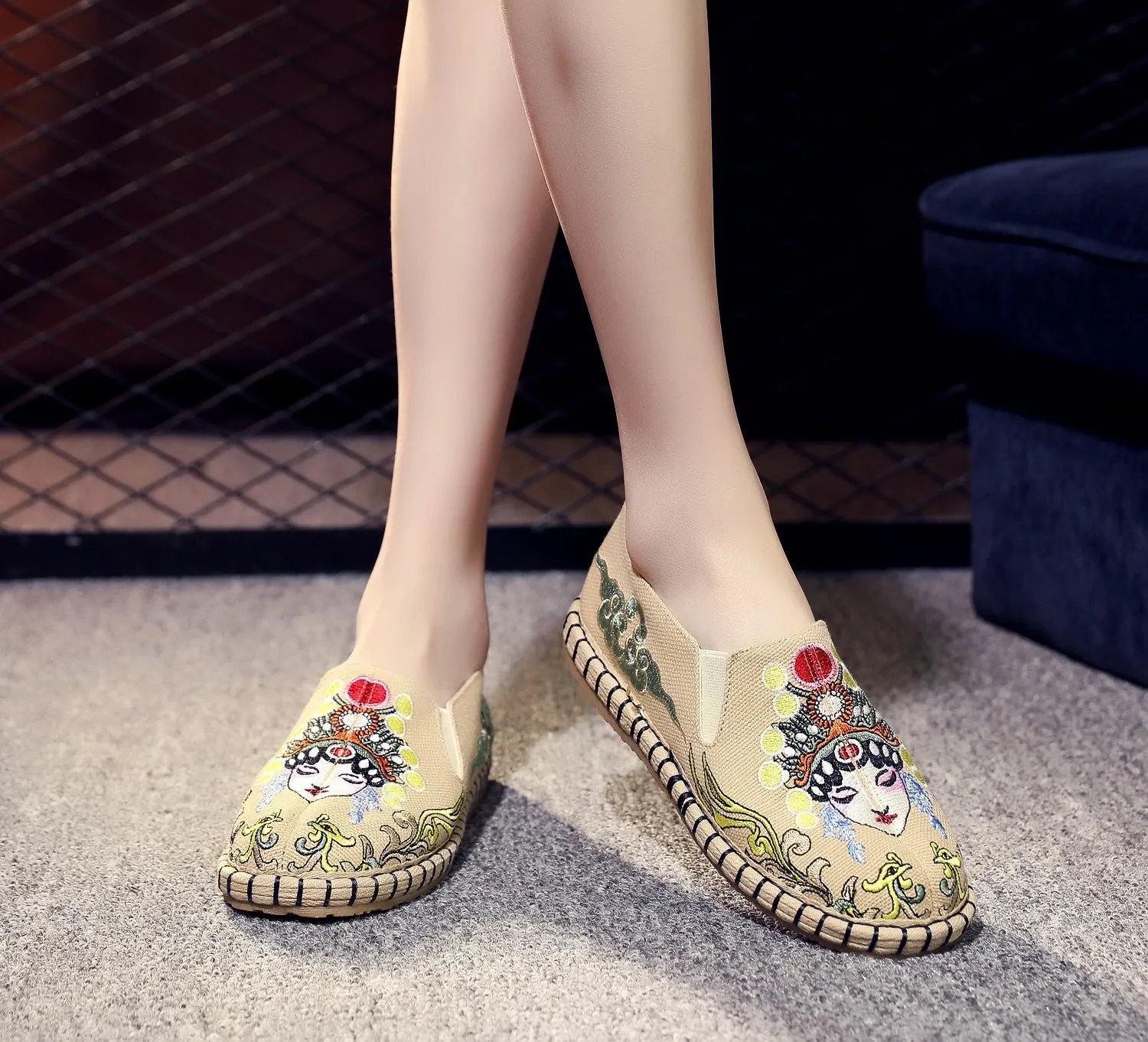 Women's & Men's Cotton Linen Strong Cloth Soles Leisure Small Canvas Shoes