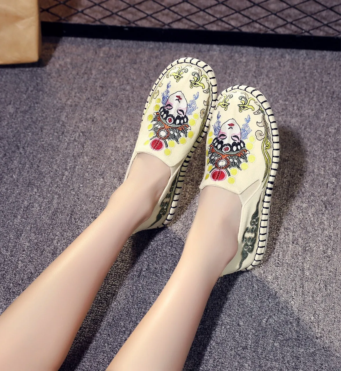 Women's & Men's Cotton Linen Strong Cloth Soles Leisure Small Canvas Shoes