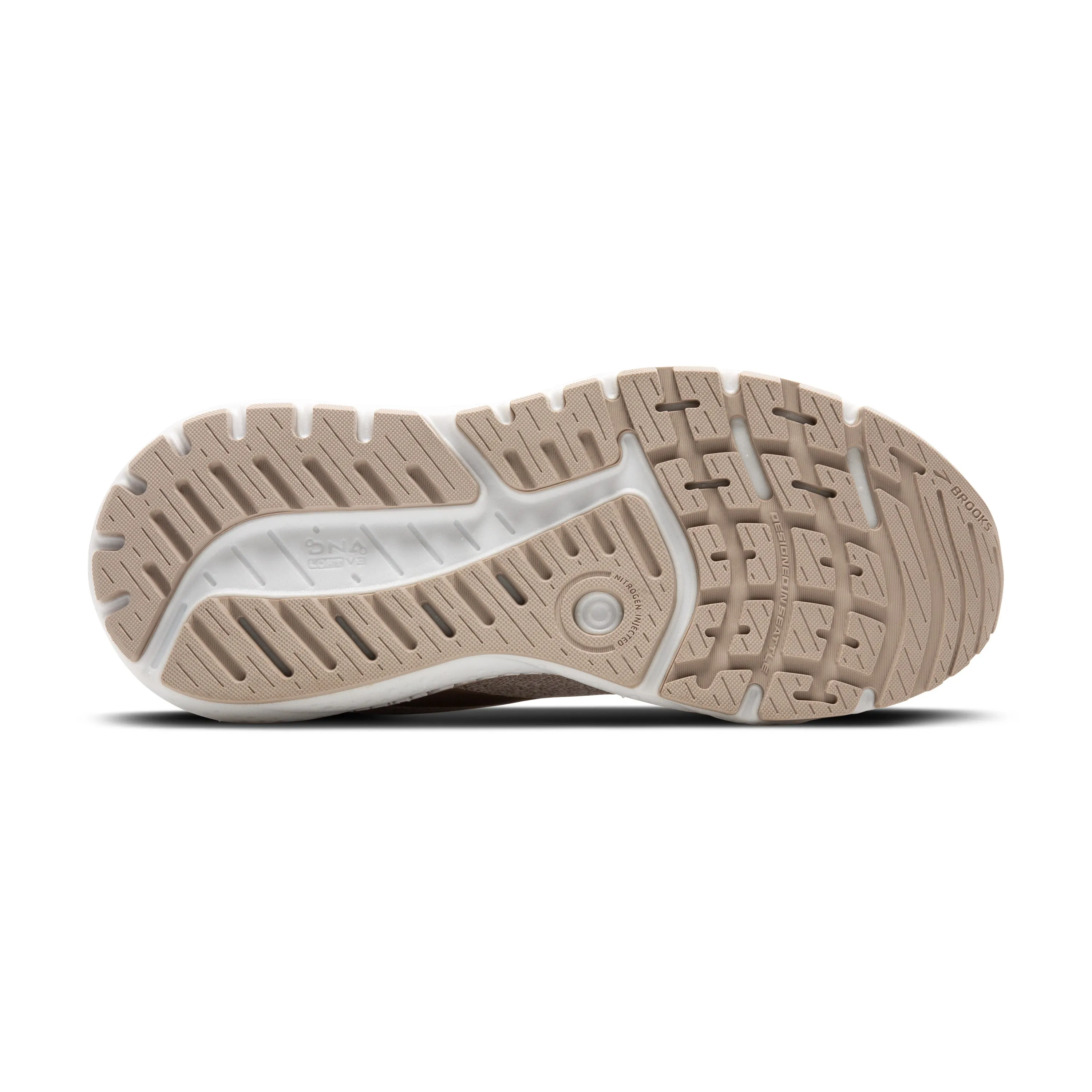 Women's Brooks Ariel GTS 24 Color: Coconut/Portabella (EXTRA WIDE WIDTH)