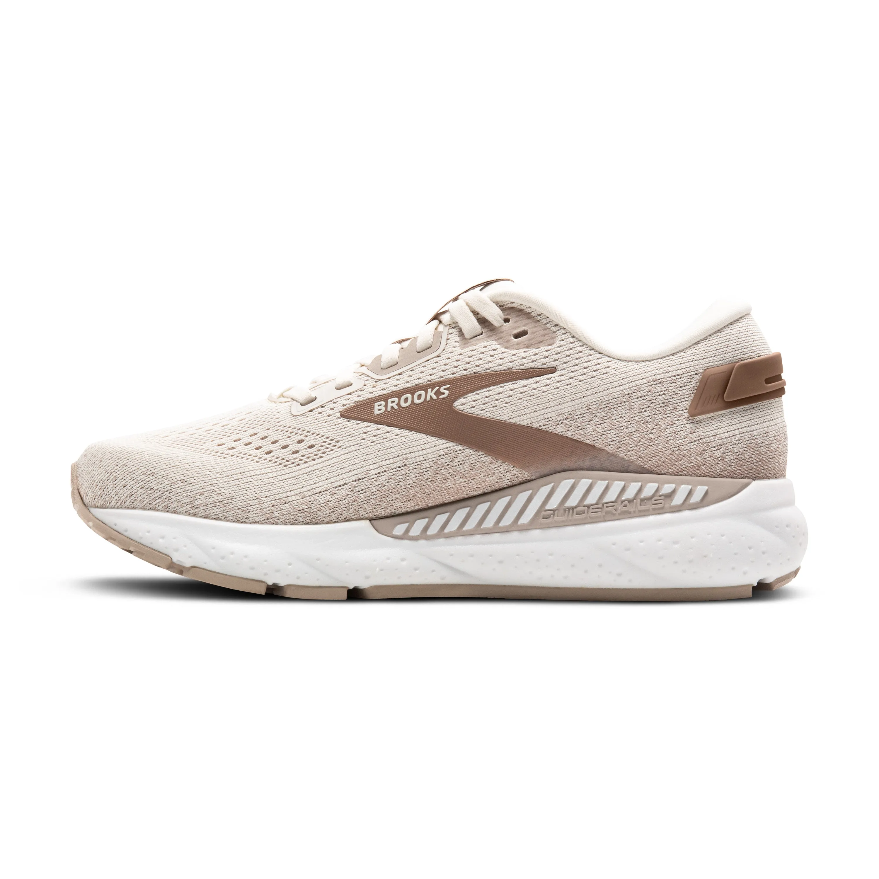 Women's Brooks Ariel GTS 24 Color: Coconut/Portabella (EXTRA WIDE WIDTH)