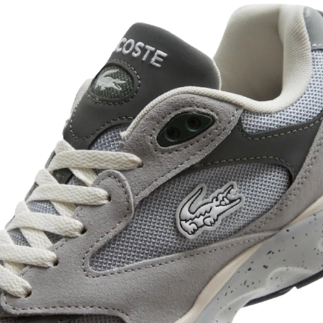 Women's Lacoste Storm 96 Low Vintage Grey Grey White