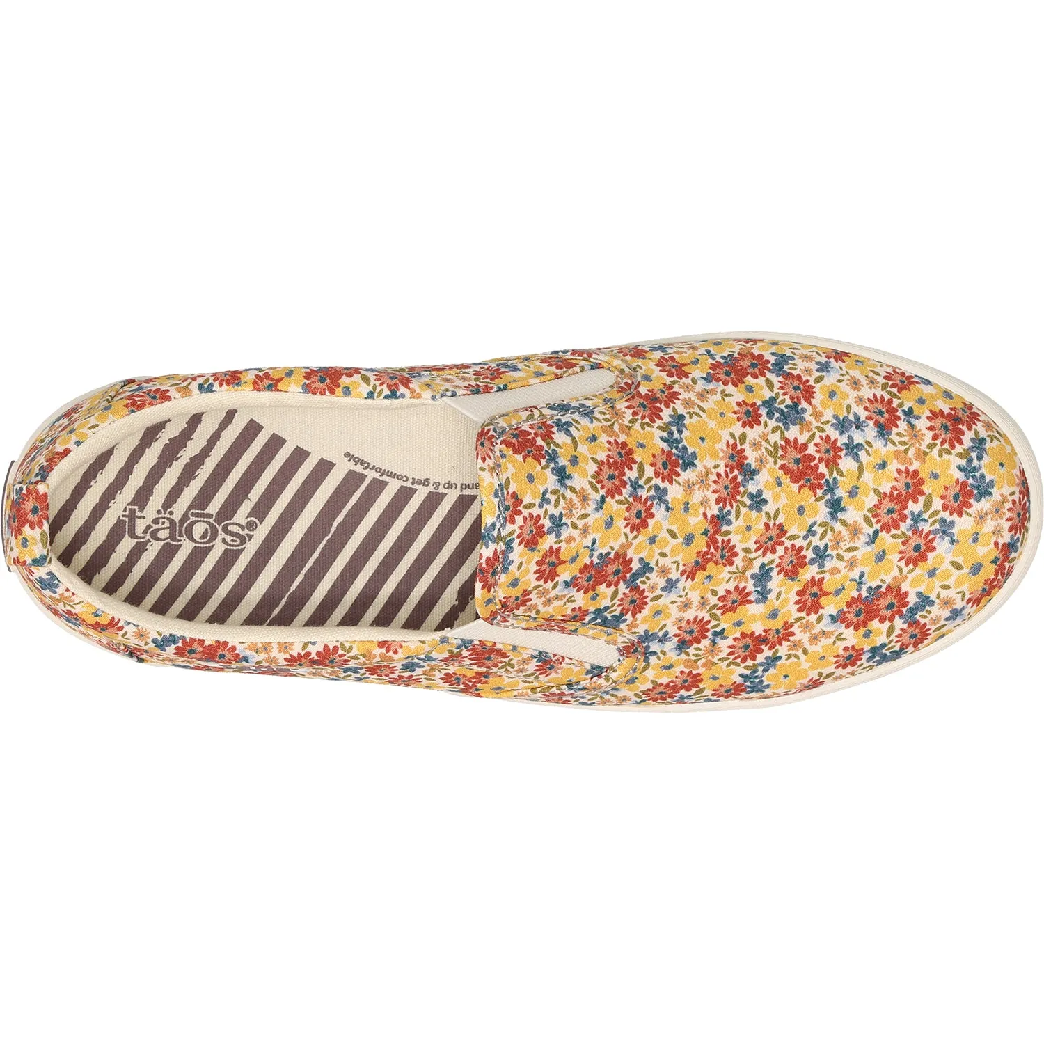 Women's Taos Dandy Golden Floral Multi Canvas