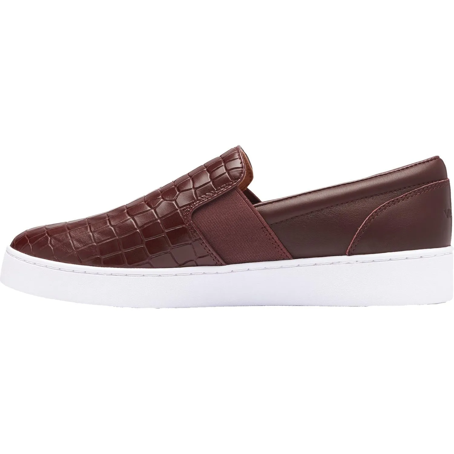 Women's Vionic Demetra Wine Croc Leather